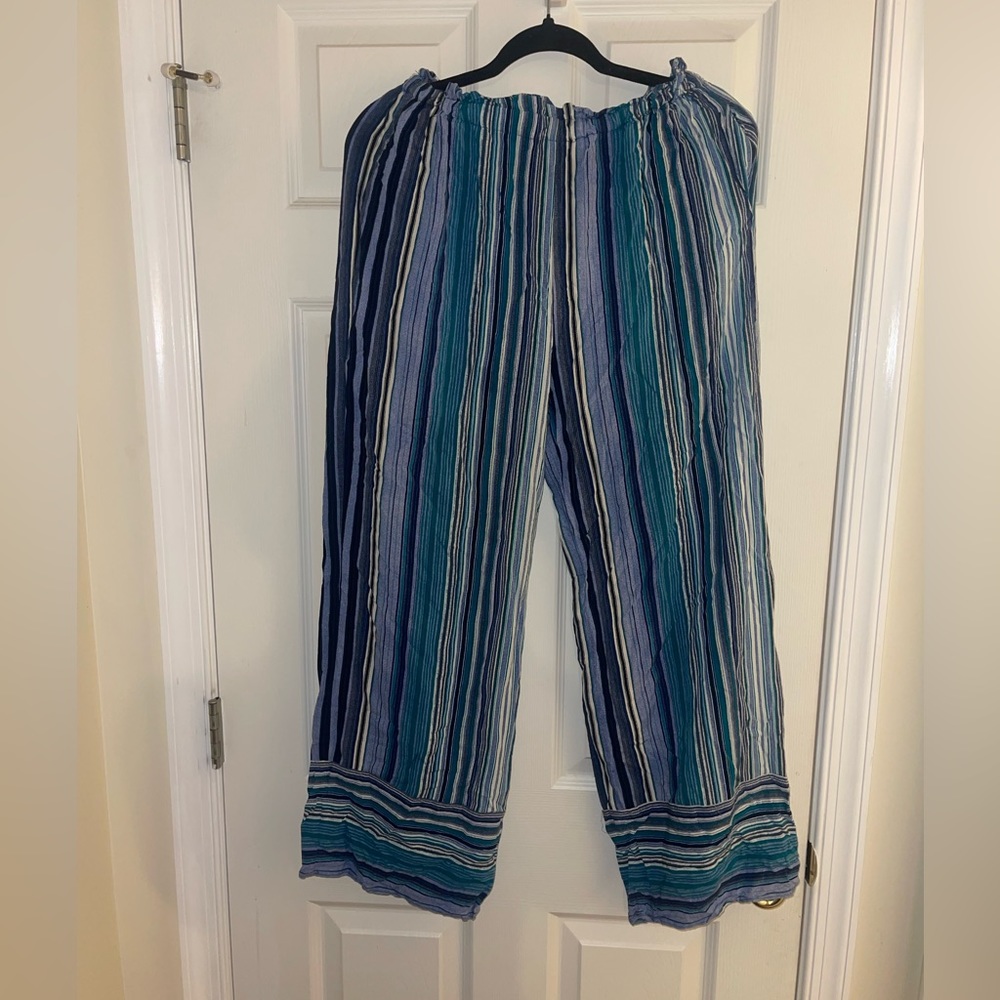 Striped Palazzo Pants